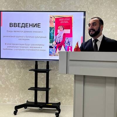 Челябинск посетил президент Национального Союза Езидов Армении Хдр Аджоян