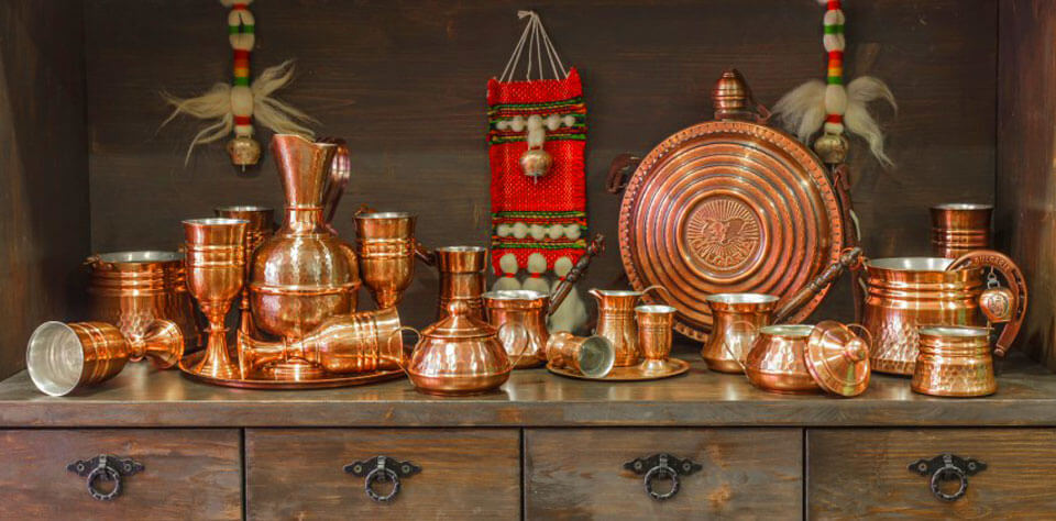 Болгарская медная посуда