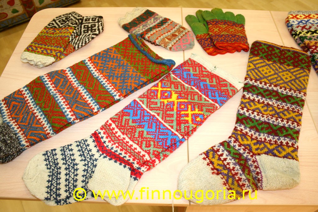 Традиционное вязание коми 
