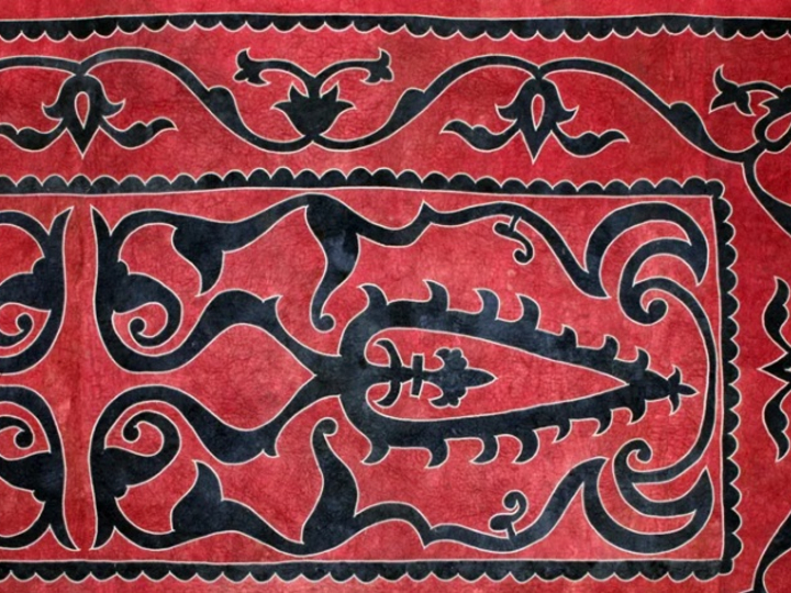 Кумыкский войлочный ковёр 