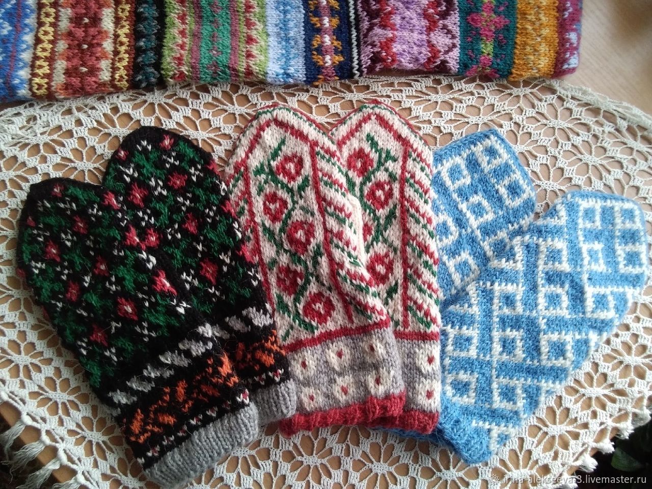 Латышские варежки 