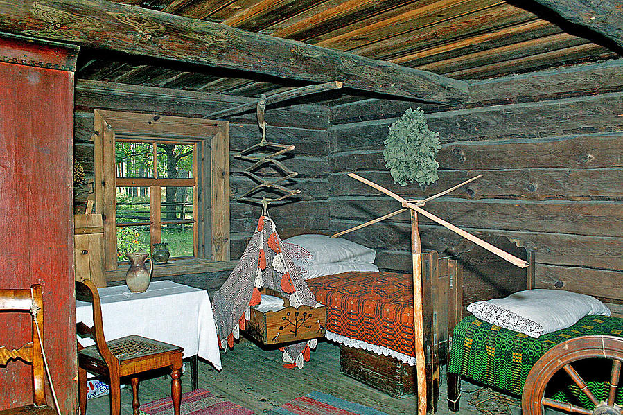 Традиционный латышский интерьер 