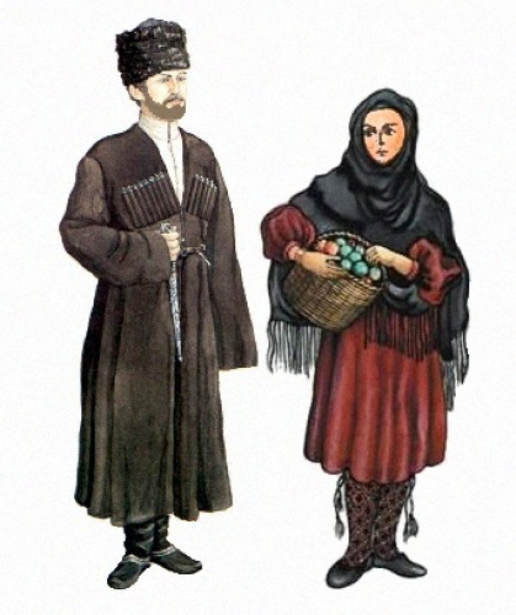 Национальный костюм лезгин 
